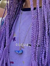 Porcelaine Whale Necklace