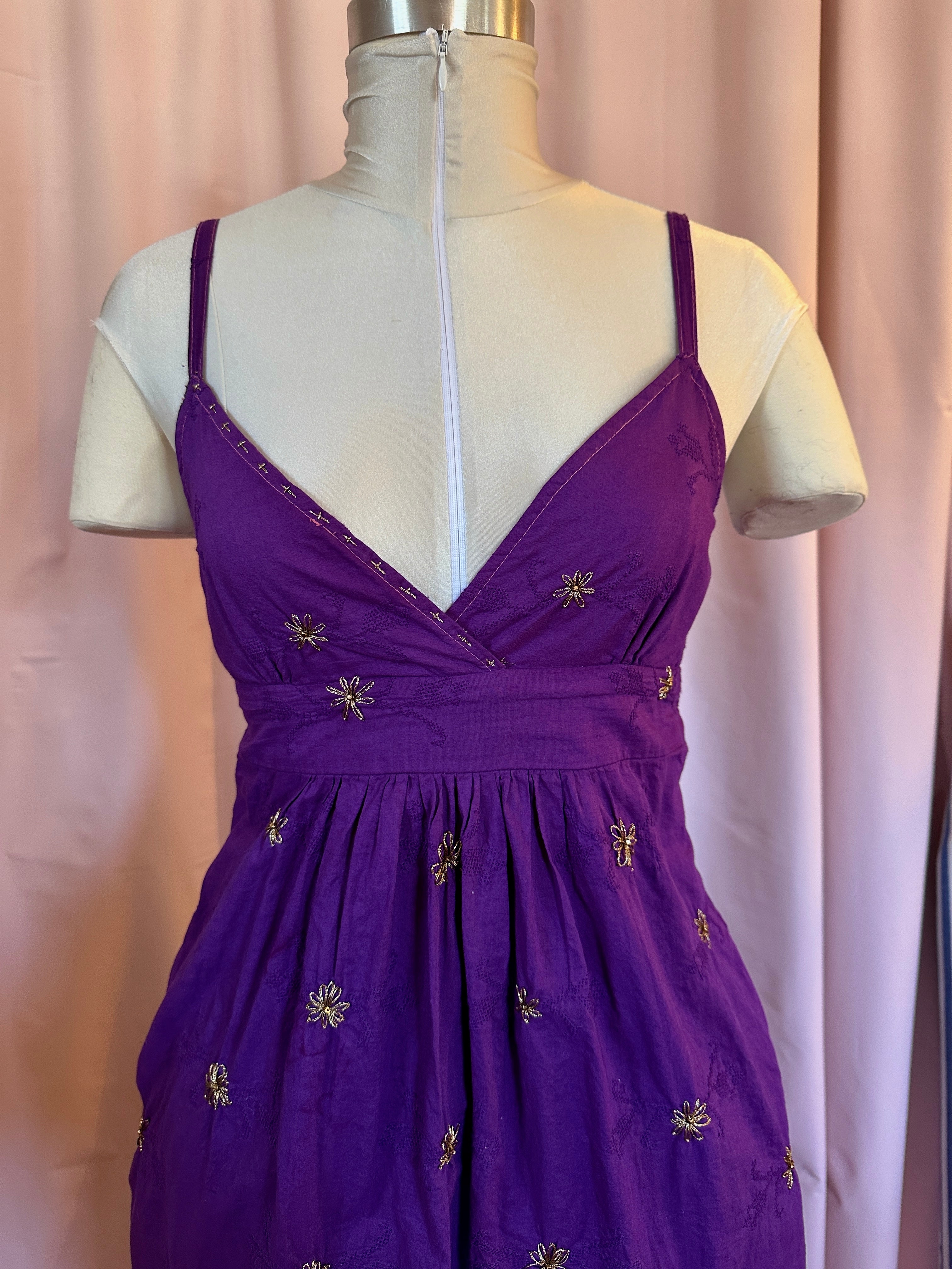 The Midnight Wildflower Dress