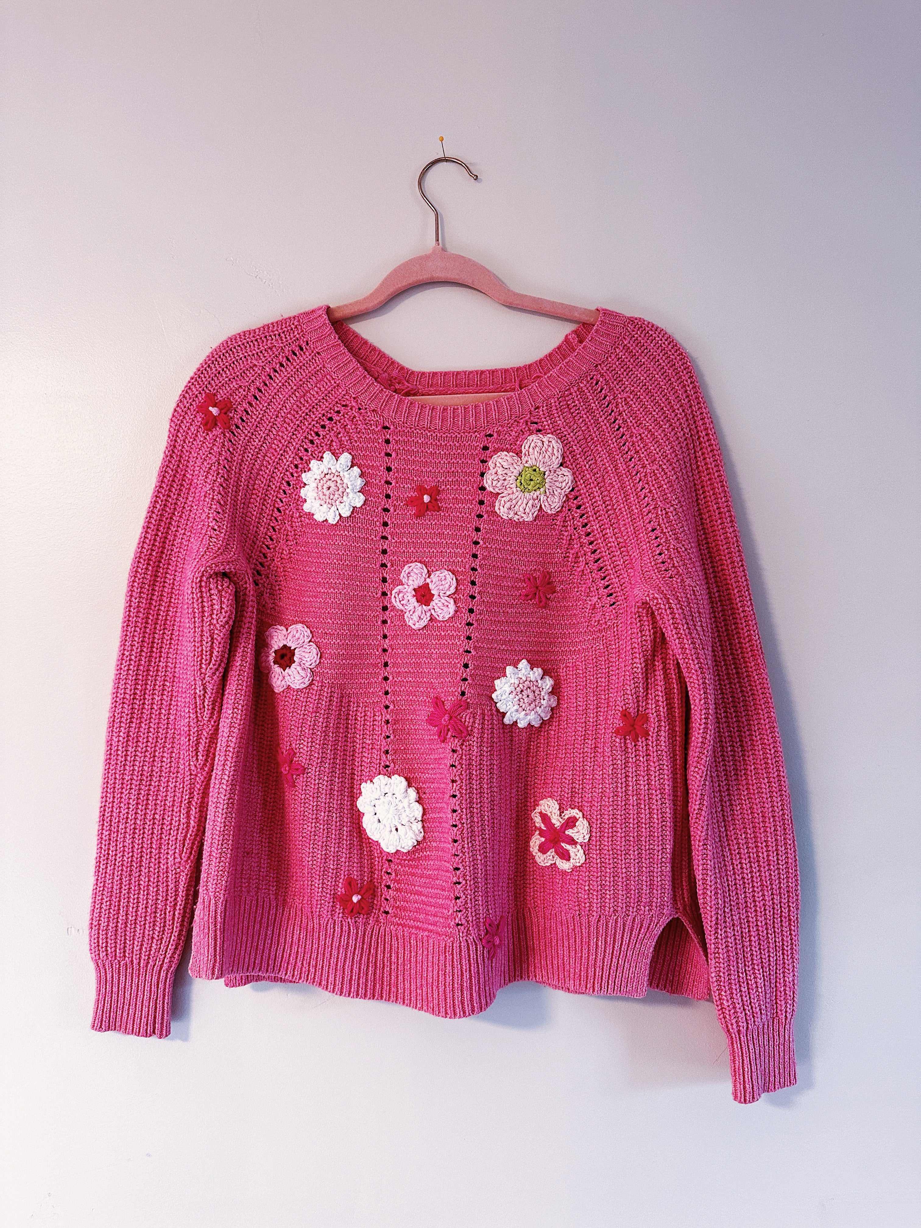 Cotton Flourish Sweater